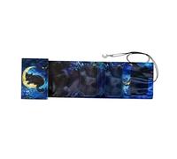 Perfeclan Scatola portaoggetti per Carte dei tarocchi, Grande Accessorio per Carte da Gioco e tarocchi, Regalo, Borsa da scrivania per tarocchi, Custodia, Gatto Luna