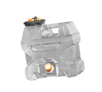 Perfeclan Secchio d'Acqua Portatile per Campeggio, Coperchio a Vite, Grande capacità, Contenitore per Acqua, Forniture per Barbecue, Pesca, Auto, 12l