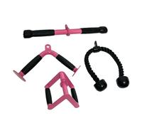 Perfeclan Set di attacchi per Cavi, Corda per tricipiti, Accessori per trazioni LAT, Attacco per Barra a V per Esercizi, Polsi, Spalle, Ufficio a casa