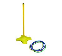 Perfeclan Set di Giochi interattivi per Genitori e Fi, per lanciare Anelli in Giardino, per L'Estate, in Spiaggia o in Giardino, Posta Gialla