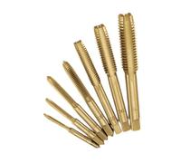 perfeclan Set di Maschi di Precisione in Acciaio per Filettature Metriche, Kit di Utensili per Foratura.