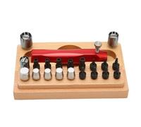 Perfeclan Set per la rimozione del tubo della corona dell'orologio. Set per la rimozione della corona dell'orologio. Orologio da polso Pratico professionista