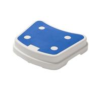 perfeclan Sgabello da bagno antiscivolo da viaggio, impilabile, poggiapiedi per doccia, sgabello con gradino per piccoli spazi, giardino, vasca da bagno, sauna