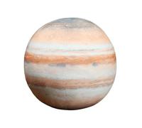 Perfeclan Simulazione 3D Cuscino Imbottito Peluche Giocattoli di apprendimento Scienza Carino Super Morbido Peluche Modello Giocattolo educativo per Adolescenti, Giove