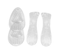 perfeclan Solette in gel per tacchi alti, ammortizzanti, comode e trasparenti, per donne, morbide imbottiture per l'avampiede, cuscinetti per il tallone, L