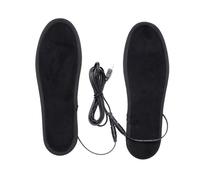 perfeclan Solette riscaldate scaldapiedi USB lavabili, scarpa morbida e leggera, solette elettriche per escursionismo, pesca sul ghiaccio, all'aperto, 39-40