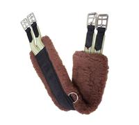 Perfeclan Sottopancia per Cavallo, Cinghia Morbida Dritta, Cinghia Corta da Dressage per Competizione, Lunghe Passeggiate, lezioni di Club, addestramento, 80 Cm