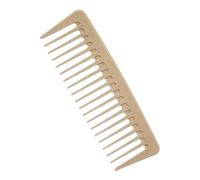 perfeclan Spazzola districante per capelli, pettini a denti larghi per capelli lunghi e spessi, spazzola districante per capelli, pettine in paglia di grano per, Giallo