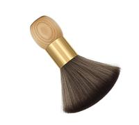 perfeclan Spazzola per spolverare il collo da 6 pollici con setole sintetiche per una facile pulizia dei del viso e del collo, manico in legno, Style C