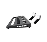 perfeclan Staffa per effetti per pedaliera per chitarra, fissaggio universale, professionale, in lega robusta per forniture di strumenti musicali, M