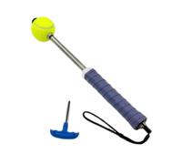 Perfeclan Strumento di Allenamento per Il Servizio nel Tennis con Feedback sonoro del Colpo Regolabile per velocità, flessibilità, Principianti, miglioramento, Style a