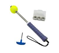 Perfeclan Strumento di Allenamento per Il Servizio nel Tennis con Feedback sonoro del Colpo Regolabile per velocità, flessibilità, Principianti, miglioramento, Style B
