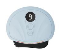 perfeclan Strumento elettrico per massaggio facciale Gua Sha, 9 livelli di temperatura e intensità di vibrazione, strumento per massaggio facciale Gua Sha con, Blu