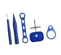 Perfeclan Strumento per Lo smontaggio della Ruota da Pesca, Chiave per Ruote, estrattore di Cuscinetti per la Pesca sul Ghiaccio in Acqua salata