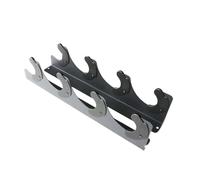 Perfeclan Supporto per bilanciere da Parete, Robusto e Resistente, con Cuscinetti, per Appendere bilancieri, Attrezzatura per Il Fitness in Palestra