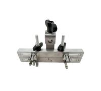 perfeclan Supporto per tamburello Hi Hat, portatile e leggero, supporto per tamburo a mano, per tamburello per compositori e cantanti