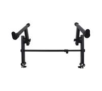 perfeclan Supporto per tastiera per, larghezza regolabile, resistente, universale, portatile, in ferro, secondo livello, attacco stabile, supporto