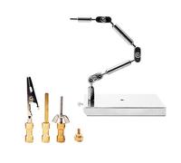 Perfeclan Supporto Stop Motion per Animazione Accessori con Flessibili in Acciaio Inox Adatto a Modellini Personaggi Cartoni Esposizione Collezione Scriv, Testa a Tubo Quadrato