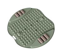 perfeclan Tappetino massaggiante per punti di pressione del piede, multifunzionale, antiscivolo, per camminare, per agopressione, per viaggi, lunghe sedute e, Verde