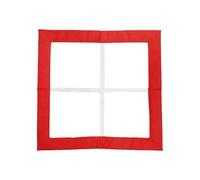 perfeclan Tappetino per Esercizi Antiscivolo Pieghevole Versatile Portatile per l'agilità dei Bambini, Scala per l'agilità per Patio, Prato, Cortile, Rosso