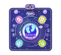 Perfeclan Tappeto da Ballo Giocattolo per Bambini, Tappeto da Gioco tattile, Gioco ritmico, Regali di Compleanno con Tappetino da Ballo elettronico Luminoso per