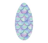 Perfeclan Tavola da Legno per Skimboard, 41" con Rivestimento Lucido, tavola da Surf Scorrevole in Legno per Adolescenti, per Tutti Skimming, Style a