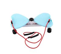 Perfeclan Tavola Girevole per Vita Disco Allenamento Slimming Torsione Addominali con Bande Elastiche Struttura Antiscivolo Facile da Trasportare Adatta, Blu