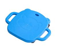 Perfeclan Tavola Sportiva da Interno con Maniglie e rulli, Balance Board per l'educazione precoce, per attività all'aperto e al Chiuso, Parco Giochi, Blu