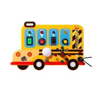 perfeclan Tavole didattiche per bambini piccoli, Tavole didattiche per la scuola, Giocattoli per attività di apprendimento con interruttore delle luci,