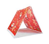 Perfeclan Tenda da Gioco per di Natale, Grande, Portatile, con Decorazioni, per Giocattoli, per Feste all'aperto, casa, Bambini e Bambine