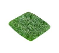 Perfeclan Terreno in Miniatura Erba statica in ciuffa folta Erba realistica Fiore Falso Cluster per Artigianato Fai -da -Te Decorazioni da Giardino Fata, Blu