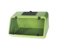 perfeclan Turtle Tank Aquarium con Finestra in Acrilico Trasparente Habitat per Rettili Box per Alimentazione E Allevamento di Ventilazione Adatto per O, Verde