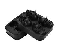 perfeclan Vassoio per Macchina per Il Ghiaccio in Silicone con Scheletro per Sapone Scatola Coperchio