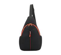 Perfeclan Zaino a Tracolla per Tennis, Borsa per Pickleball, portaborraccia, Borsa a Tracolla con Racchetta per Pickleball a più Scomparti, Nero