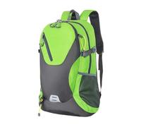 perfeclan Zaino da viaggio, da ciclismo, per il tempo libero, con spallacci regolabili, pratica borsa a doppia tracolla per attività all'aperto, Verde