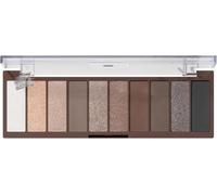 Perfect 10 Eyeshadow Palette, Ten Ultra-Pigmented Nude Shades, Blendable Formula
