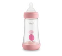 PERFECT 5 Flusso Medio 2 Fori Chicco(R) 1 Biberon Bimba 240ml