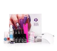 Perfect Box Hybrid - Kit manicure semi-permanente completo con lampada UV LED 54 W