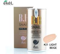Perfect Cover Snail BB Cream 50g SPF50+ PA+++ #21 Light Beige Korean Cosmetic