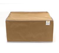 PERFECT DUST COVER, Custodia in nylon marrone chiaro compatibile con stampante laser HP Laserjet Pro 4301fdw wireless a colori all-in-one, copertura antipolvere antistatica e impermeabile di The LLC