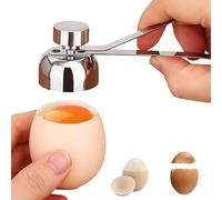 Perfect Egg Opener, Egg Shell Cutter, Stainless Steel Egg Shell Opener for Removing Raw Soft or Hard Boiled Egg Shells (1 pc)