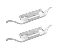 Perfect Fit 2X Clip pastiglie freno posteriori anti molla per BMW E30 E32 E34 E3
