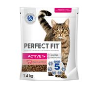 Perfect Fit Active 1+ Ricco di Manzo Crocchette per gatto - 1,4 kg