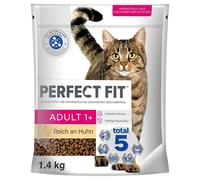 Perfect Fit Adult 1+ Ricco di Pollo Crocchette per gatto - 1,4 kg