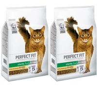 Perfect Fit™ - alimento completo secco per gatti adulti dopo la castrazione, ricco di pollo 2x7 kg