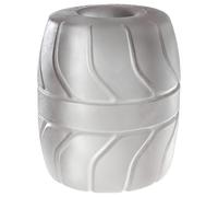 Perfect Fit - Anello e allungatore per scroto SilaSkin (bianco)