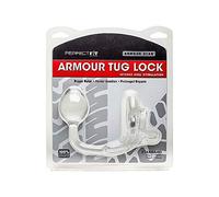 Perfect Fit Armour Tug Lock Butt Plug, Trasparente