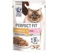 Perfect Fit Cat Sacchetti Freschi Sensitive 1+ Salmone 85gx12