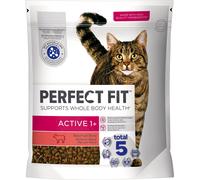 Perfect Fit Cibo Secco per Gatti - Active 1+ Ricco di Manzo - 1,4 kg