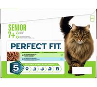 Perfect Fit Cibo Umido per Gatti - Senior 7+ Multipack - 12 Buste - 1.020 g